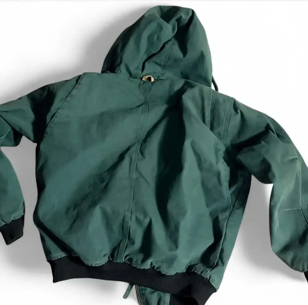 Carhartt Style Berne Workwear Hooded Jacket Large - Picture 3 of 3